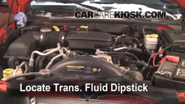 2005 Dodge Dakota SLT 4.7L V8 Crew Cab Pickup Transmission Fluid Add Fluid